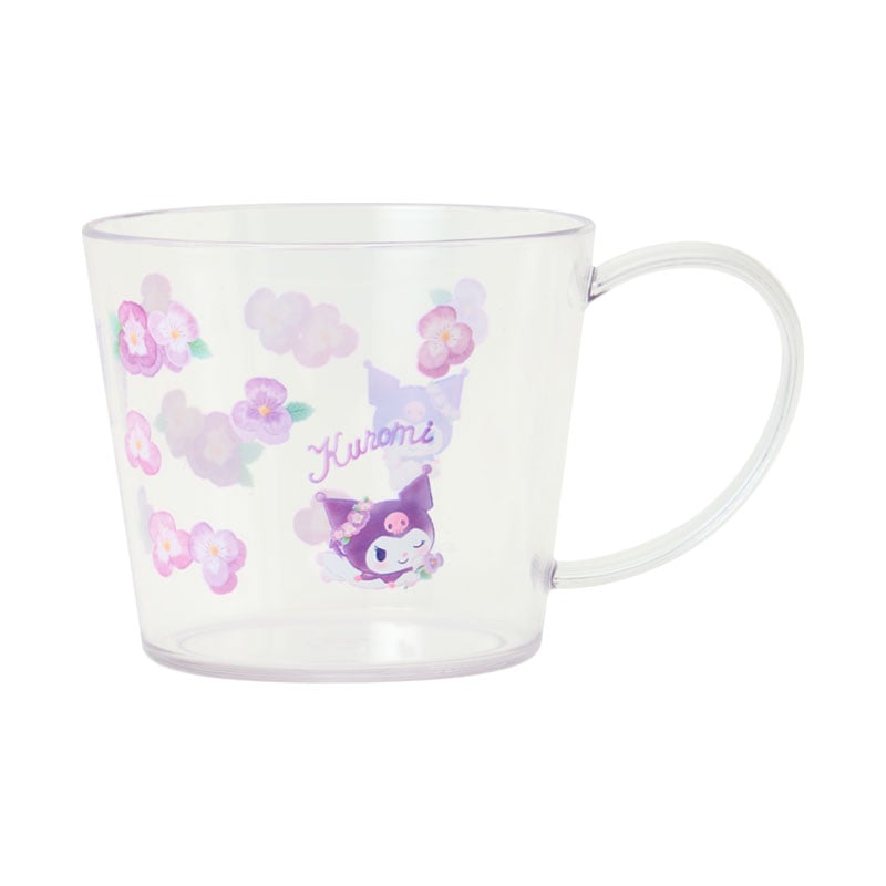 [KUROMI] "Sanrio" Clear Mug