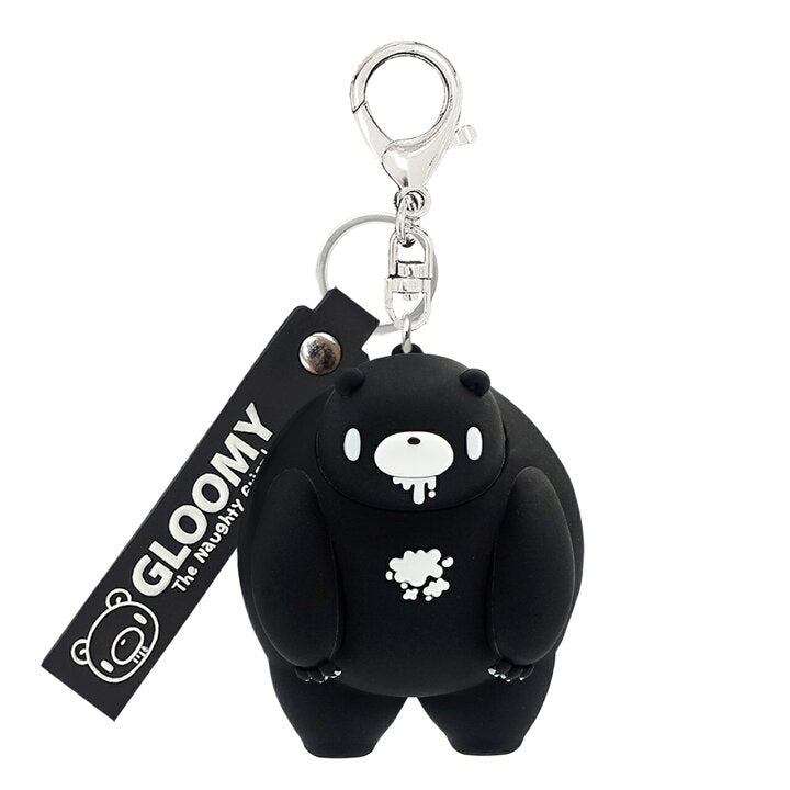 [BLACK] "GLOOMY The Naughty Grizzly" Chubby Figure Keychain