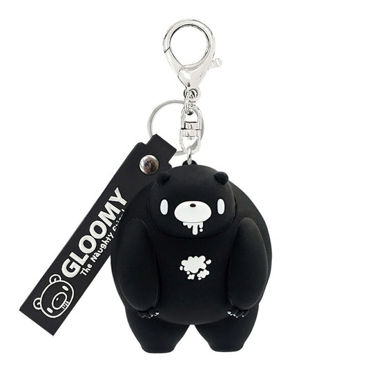 [BLACK] "GLOOMY The Naughty Grizzly" Chubby Figure Keychain
