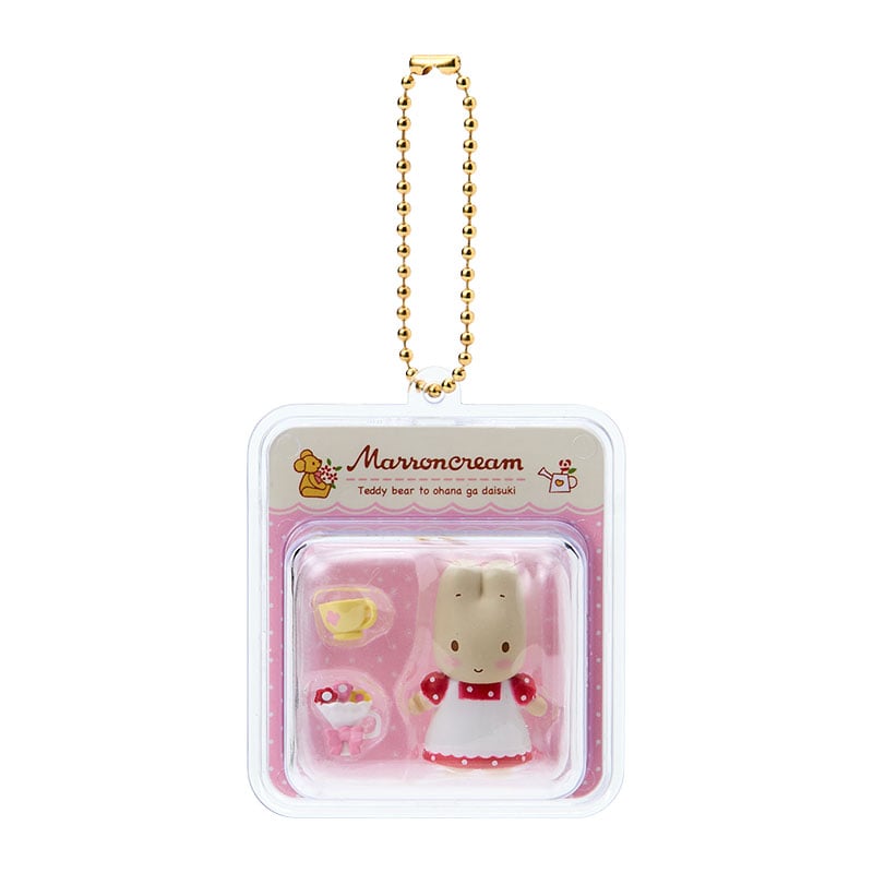 [MARRON CREAM] "Sanrio Miniature Toy Package" Keychain