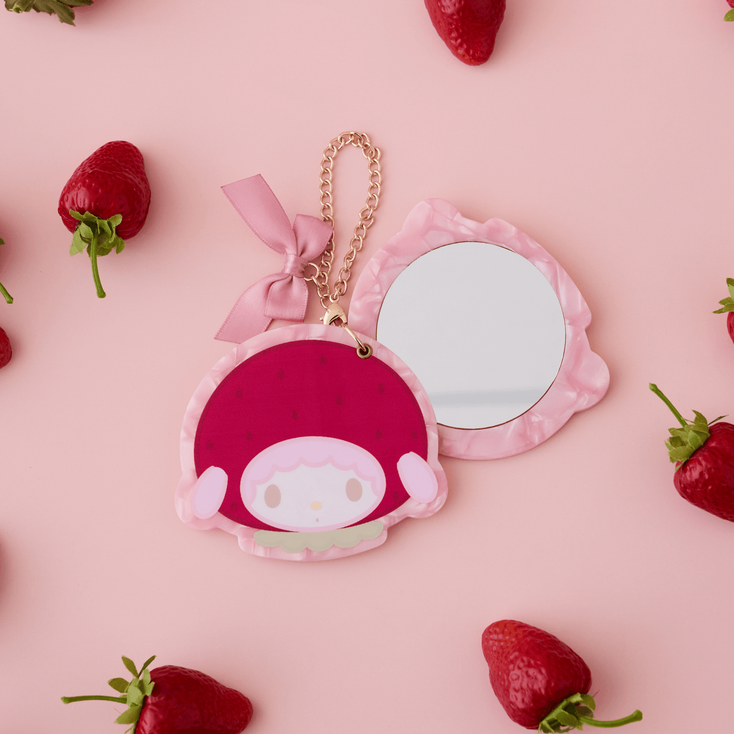 "Maison de FLEUR x My Sweet Piano" Slide Mirror Bag Charm