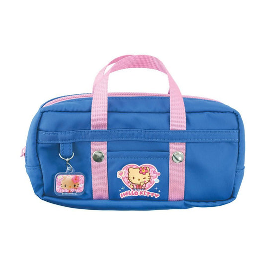 [HELLO KITTY / SUNTAN] "Sanrio School Bag Style" Pen Pouch