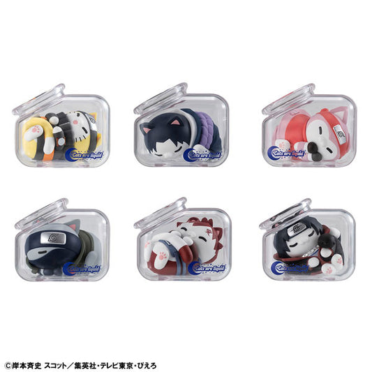 "MEGA CAT PROJECT NARUTO Shippuden Good Night NYARUTO! Jar" Figure Blind Box