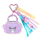 [KUROMI] "SANRIO GIRLS' TENNIS CLUB" Charm with Mini Pouch