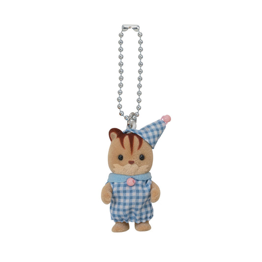 [SQUIRREL PAJAMA] "Sylvanian Families"  Keychain