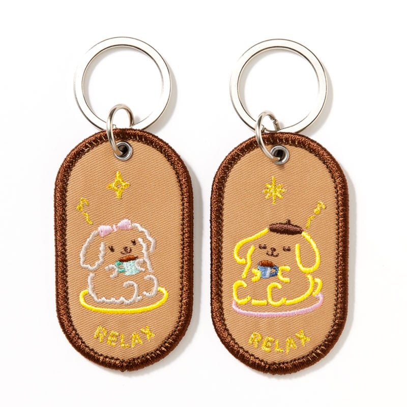 [POMPOMPURIN] "Sanrio 2/8b Pair" Keychain