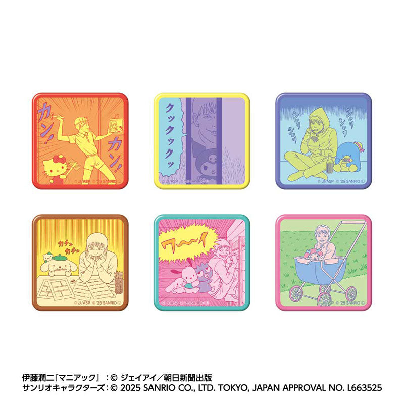 [CAN BADGE / GREEN] "Junji Ito & Sanrio Parody" Blind