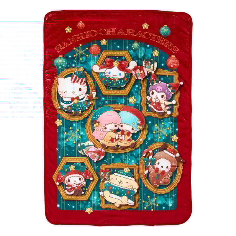 "Sanrio Christmas" Cushion Blanket