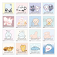 "San-X Universe SQUARE Sticker" Blind