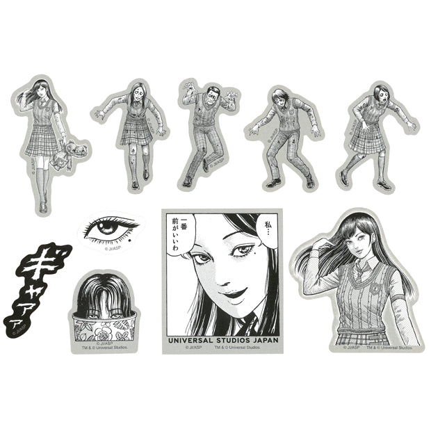 "USJ Junji Ito Tomie Halloween Horror Nights" Notebook with Stickers