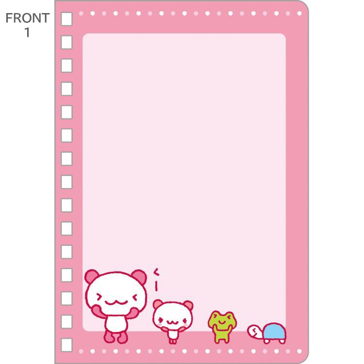 [MOMO PANDA] "San-x Universe" Spiral Sticker Notebook