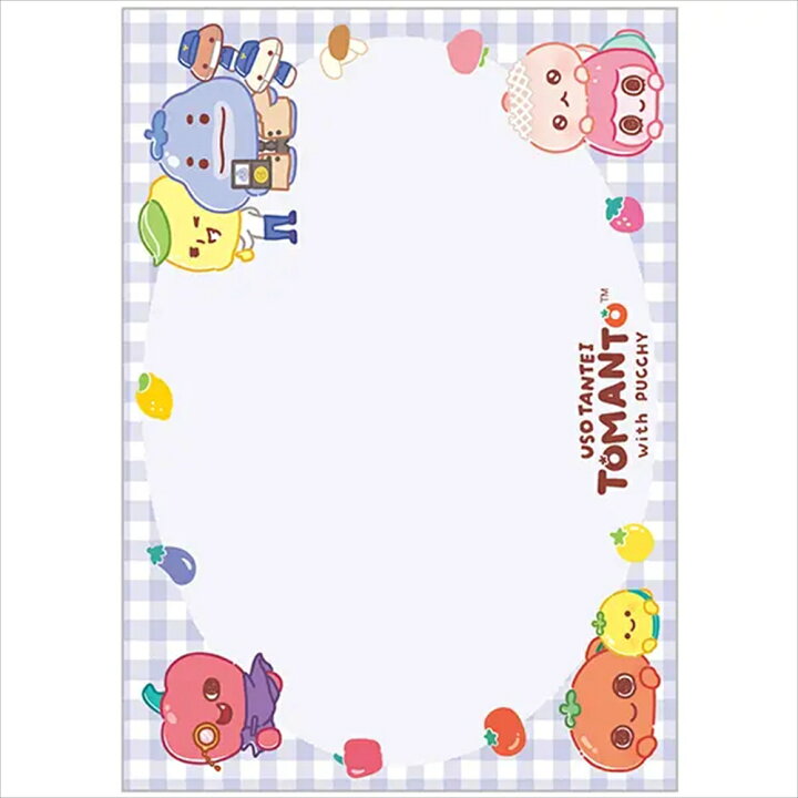 [YELLOW] "Uso Tantei Tomanto" A6 Memo Pad