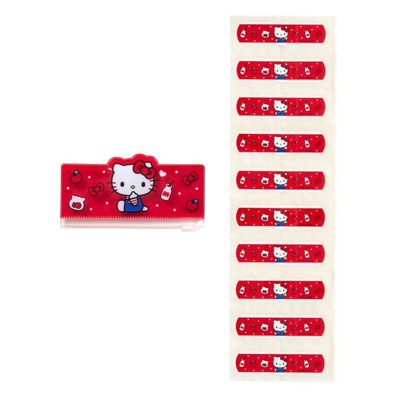 [HELLO KITTY / RED] "Sanrio" Bandage & Slider Case