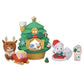 [REINDEER AND CHRISTMAS TREE HOUSE] "Sylvanian Families Baby Santa" Set