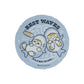 [BEST WAVES] "Mofusand BOARD SHARK!" Die-Cut Sticker