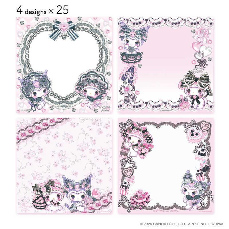 [MY MELODY & KUROMI] "Sanrio x Amenomori Fumika Candy Forest" Memo Pad