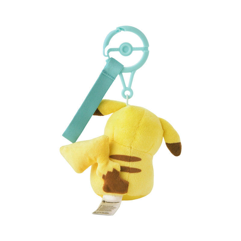 [TEAL / PIKACHU] "Pokemon Ten Poke Ten Colors" Plush Keychain