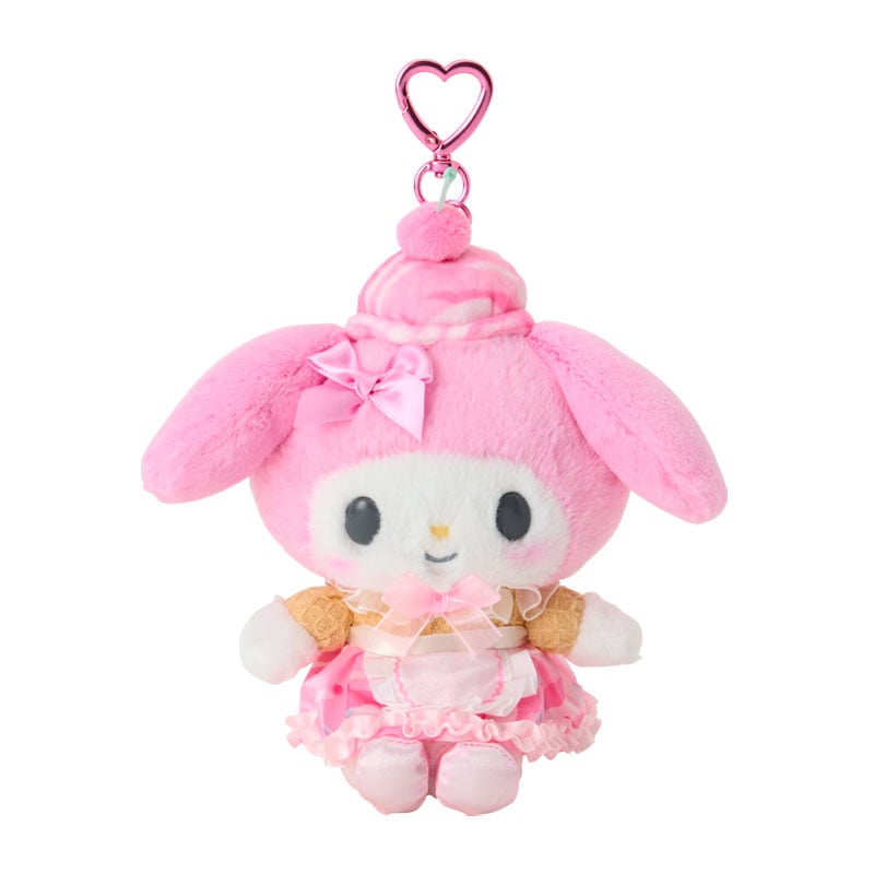 [MY MELODY] "Sanrio Dreamy Ice Parlor" Plush Keychain