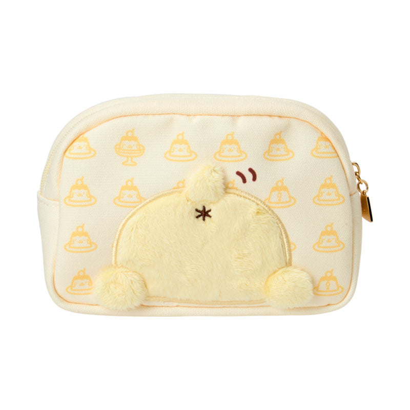 "Pompompurin Full & Happy Pudding" Pouch