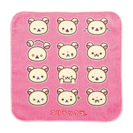 [FACES] "Korilakkuma Zurazura" Mini Towel