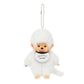 [WHITE] "Monchhichi COLORS" Plush Keychain