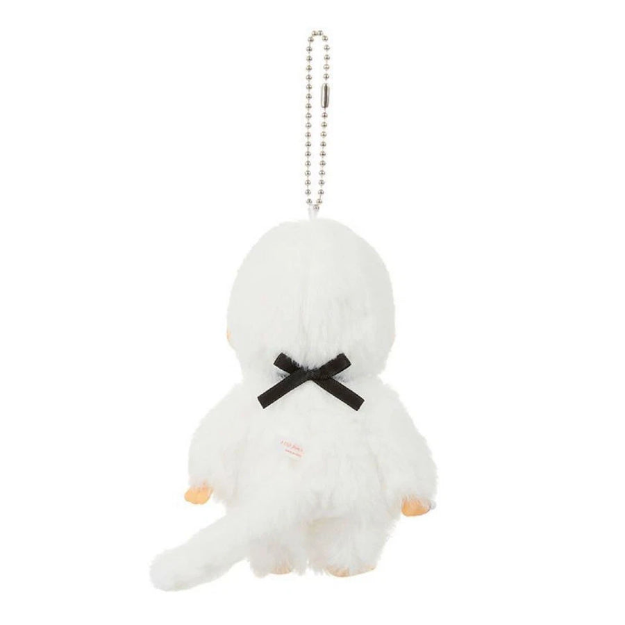 [WHITE] "Monchhichi COLORS" Plush Keychain
