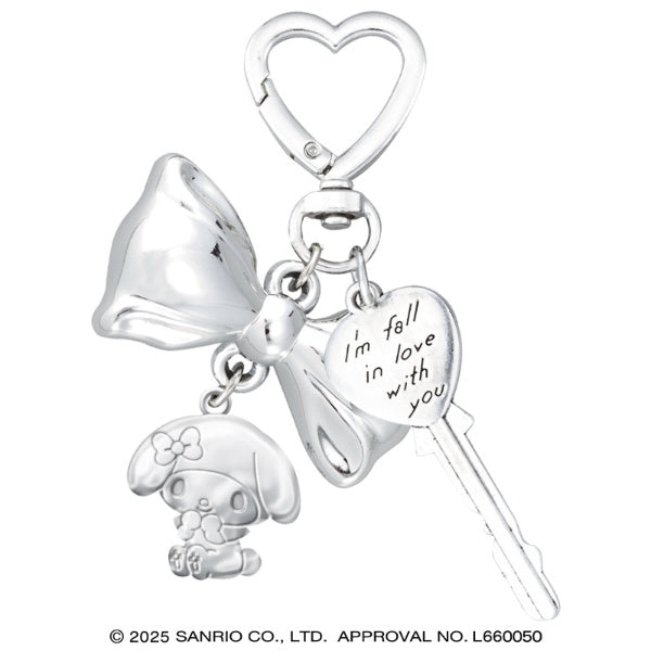 [MY MELODY] "Sanrio" Silver Charm