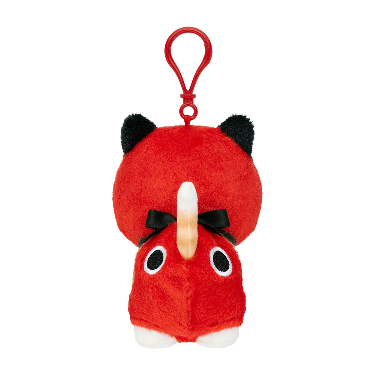 [AKABEKO /RED] "Mofusand Lucky Cat" Plush Keychain