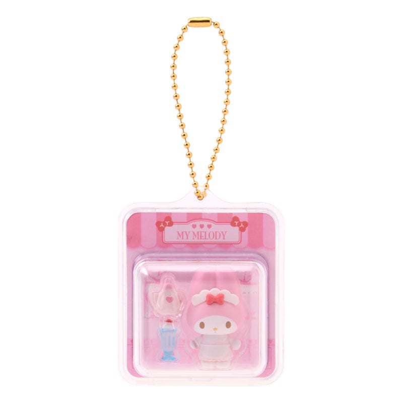 [MY MELODY / SHOPKEEPER] "Sanrio Miniature Toy Package" Keychain