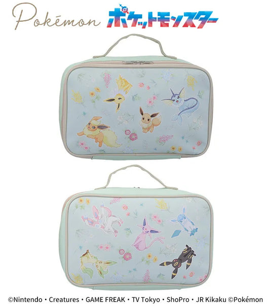 [GREEN] "Pokemon Floral Platinum Zakka" Storage Handbag
