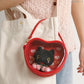 "San-x Universe Happiness to You" Heart Clear Pouch