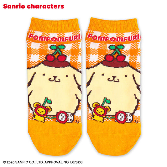 [POMPOMPURIN] "THANKYOUMART x Sanrio Retro" Ankle Socks