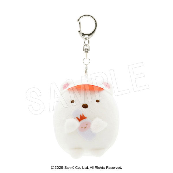 [SHIROKUMA] "Sumikko Gurashi x ROUND 1" Plush Keychain