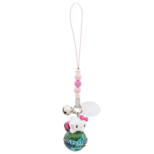 "USJ Hello Kitty World" Strap Keychain