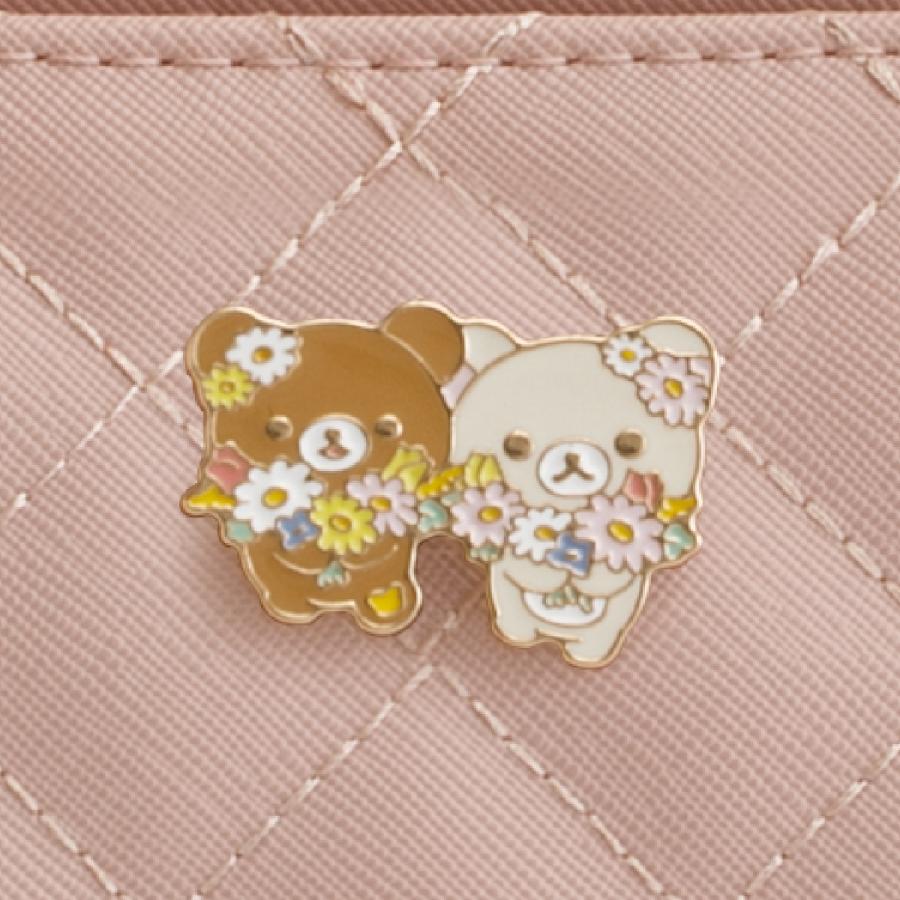 "Korilakkuma and Chairoikoguma Beautiful Flowers" Hand Bag