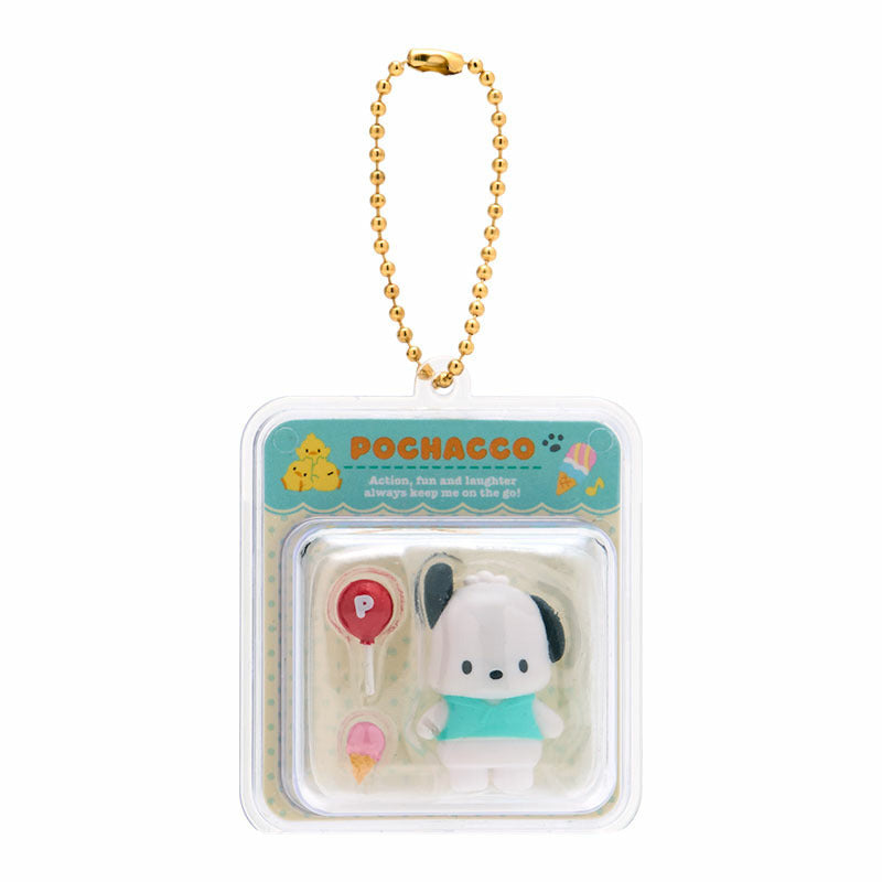 [POCHACCO] "Sanrio Miniature Toy Package" Keychain