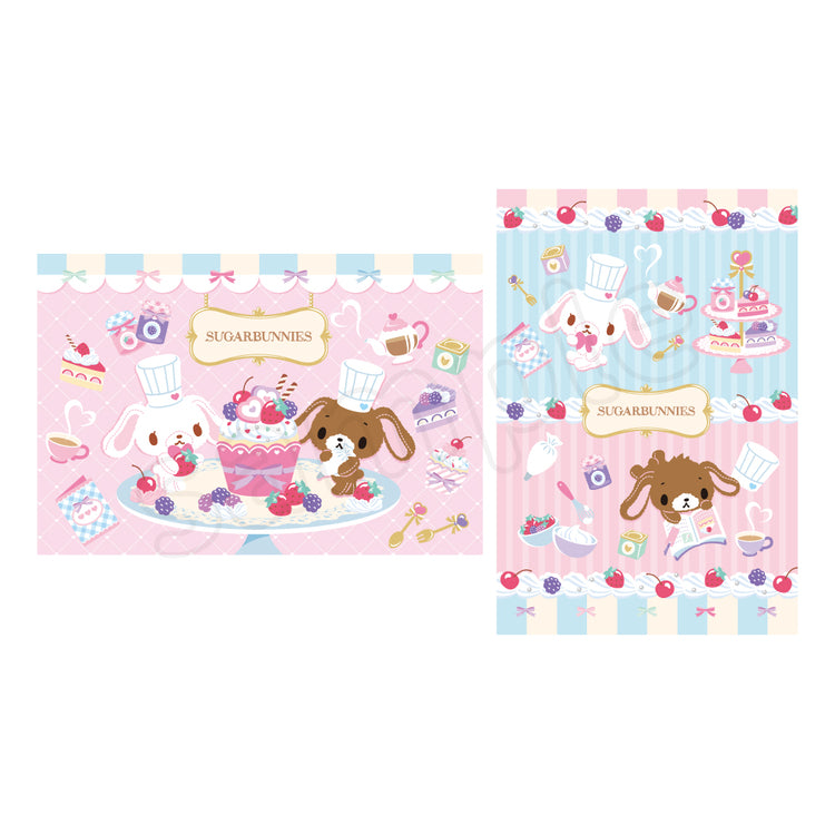 "Sugarbunnies Love Sweets" Postcard Set