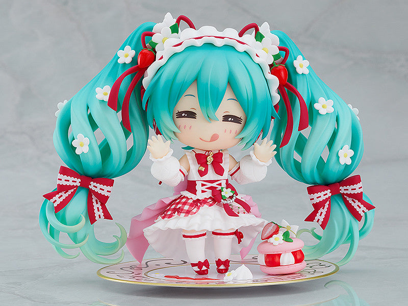 NENDOROID "Hatsune Miku 15th Anniversary Strawberries & Cream Version" Figure