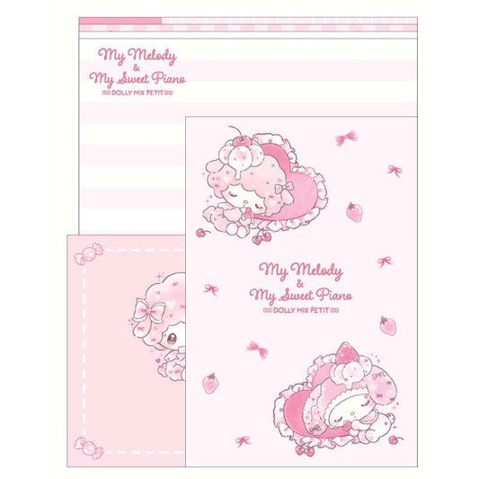 "My Melody & My Sweet Piano DOLLY MIX PETIT" Letter Set