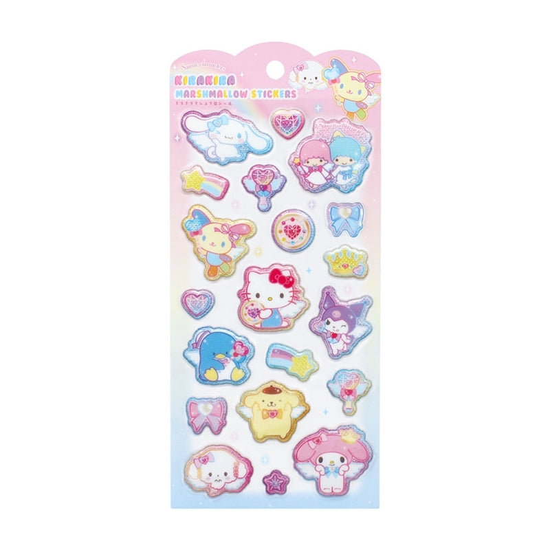 [MAGICAL] "Sanrio Kirakira" Marshmallow Sticker Sheet