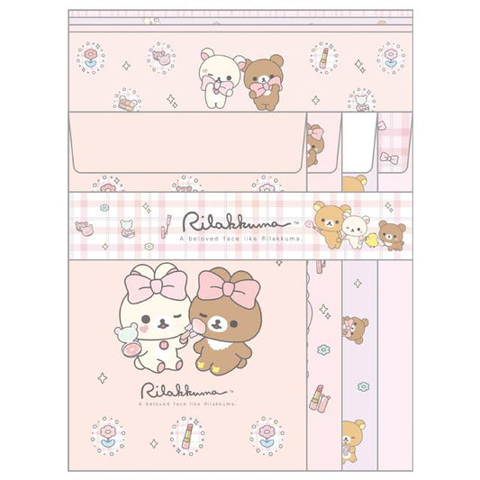 "Rilakkuma Makeup" Letter Set