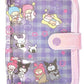 [PURPLE] "Nandemo Ikimono x Sanrio" Sticker Binder