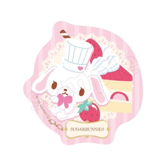[SHIROUSA] "Sugarbunnies Love Sweets" Die-cut Sticker