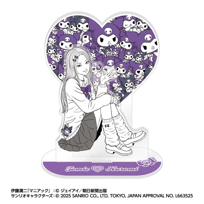 [KUROMI] "Junji Ito & Sanrio Characters Gal Tomie" Acrylic Stand