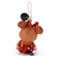 [SITTING MINNIE / BREAD] "Disney Nui Bread" Plush Keychain