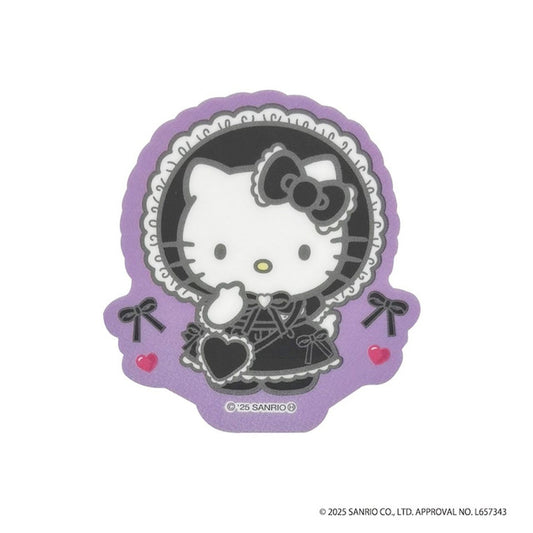 [BLACK] "Hello Kitty Lolita" Die-cut Sticker