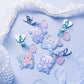 [MOUSSE] "Mikko Illustrations Blue Series" Smartphone Keychain Charm