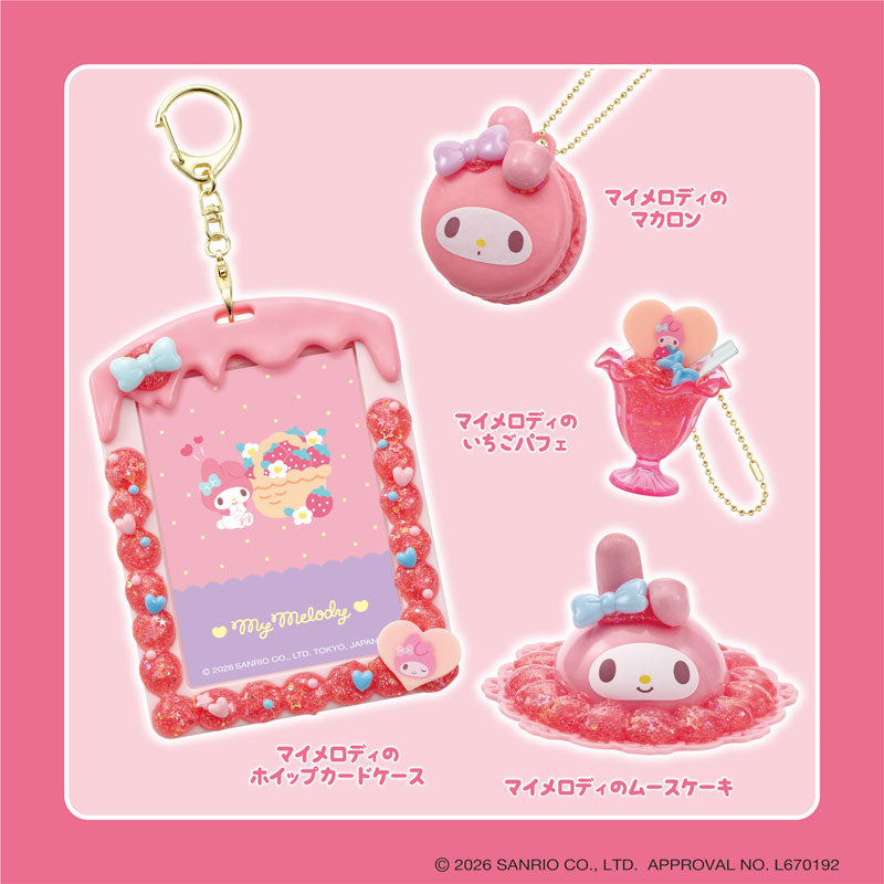 [MY MELODY] "Sanrio Whipple Squeeze Happy Sweets" Set
