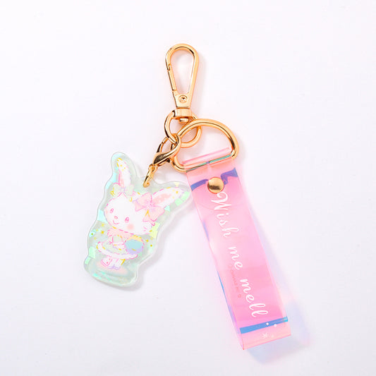 [WISH ME MELL] "Sanrio Snow Fantasy 2" Acrylic Keychain with Strap