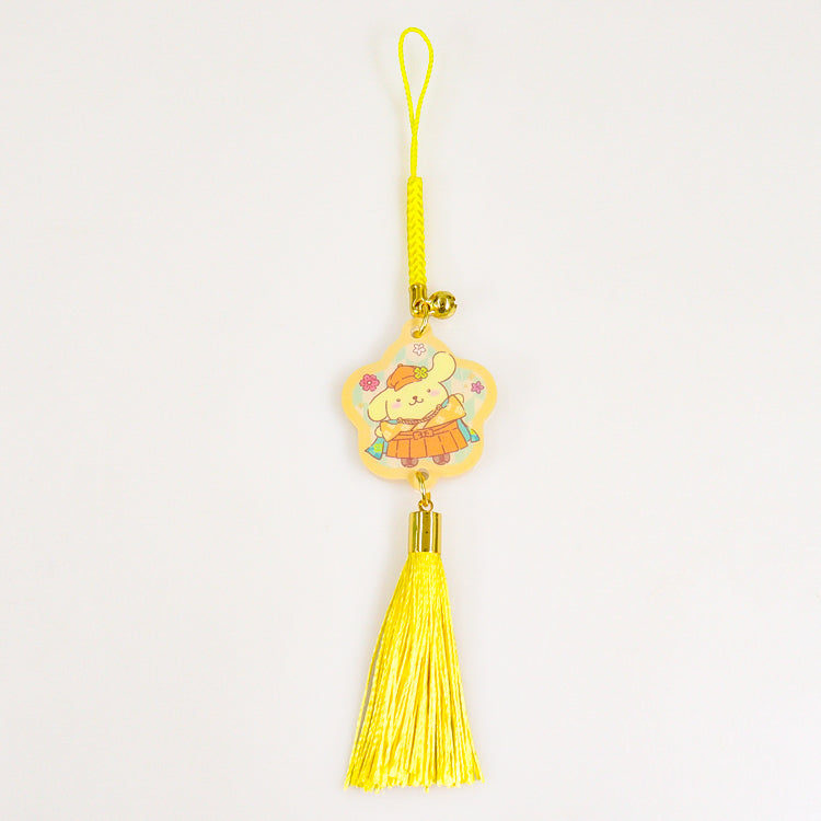 [POMPOMPURIN] "Sanrio Japanese Heart Romance" Netsuke Acrylic Keychain